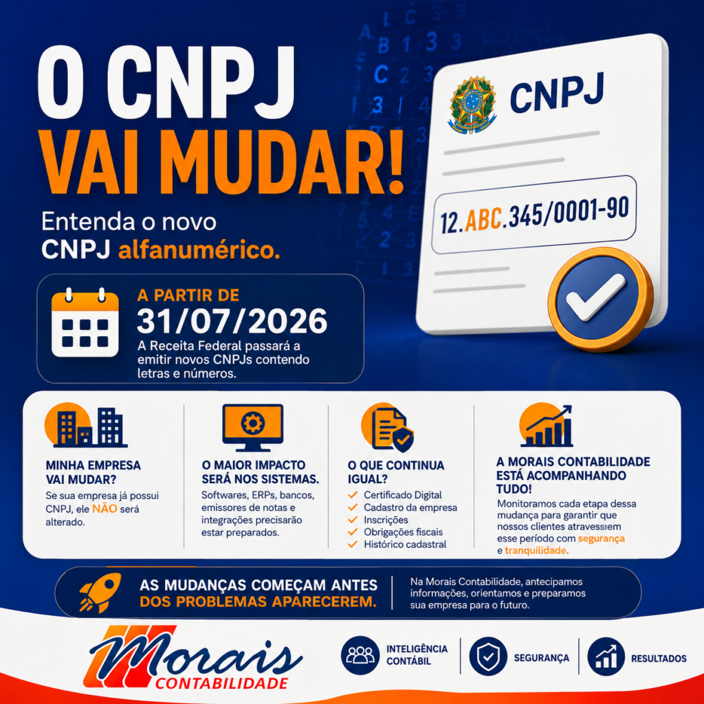 CNPJ alfanumérico: o que muda para empresas e empreendedores